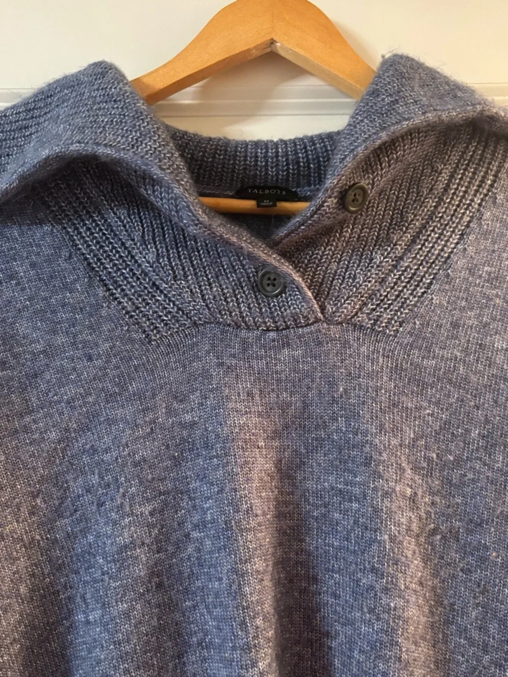 Talbots Collared Sweater M - Picture 3 of 4